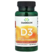 Swanson Vitamin D3 5000 IU 250 softgels SW1371 фото
