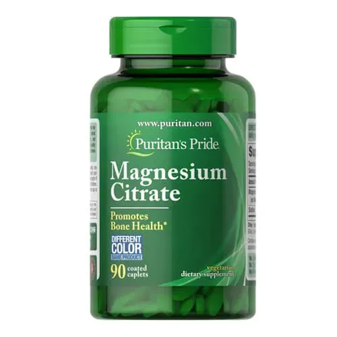 Puritan's Pride Magnesium Citrate 200 mg 90 tab 32466 фото