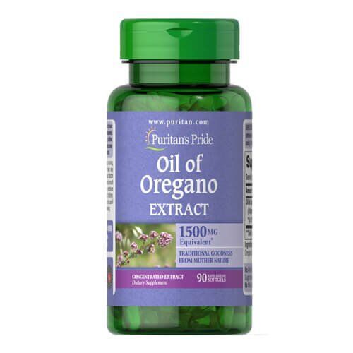 Puritan's Pride Oil of Oregano Extract 150 mg 90 softgels 06555 фото
