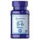 Puritan's Pride Vitamin B-6 100 mg 100 tab 0650 фото