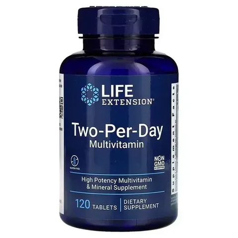 Life Extension Two-Per-Day Multivitamin 120 tab LEX-01011 фото