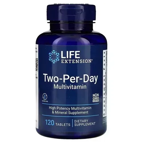 Life Extension Two-Per-Day Multivitamin 120 tab LEX-01011 фото
