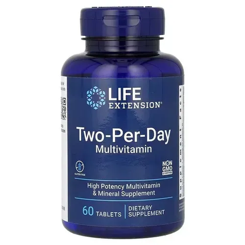 Life Extension Two-Per-Day Multivitamin 60 tab LEX-23166 фото