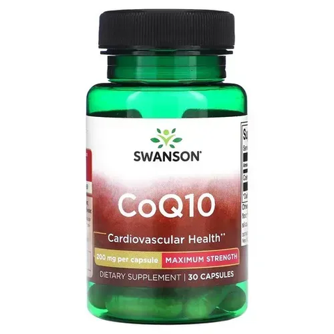 Swanson CoQ10 200 mg 30 caps SWU034 фото