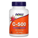 NOW Vitamin C-500 250 таблеток NOW-00672 фото