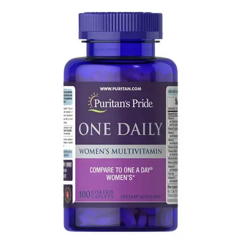 Puritan's Pride One Daily Women's Multivitamin 100 tab 19092 фото