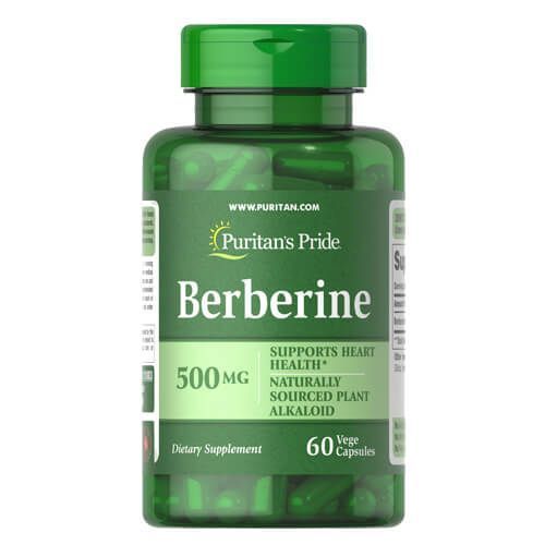 Puritan's Pride Berberine 500 mg 60 caps 21083 фото