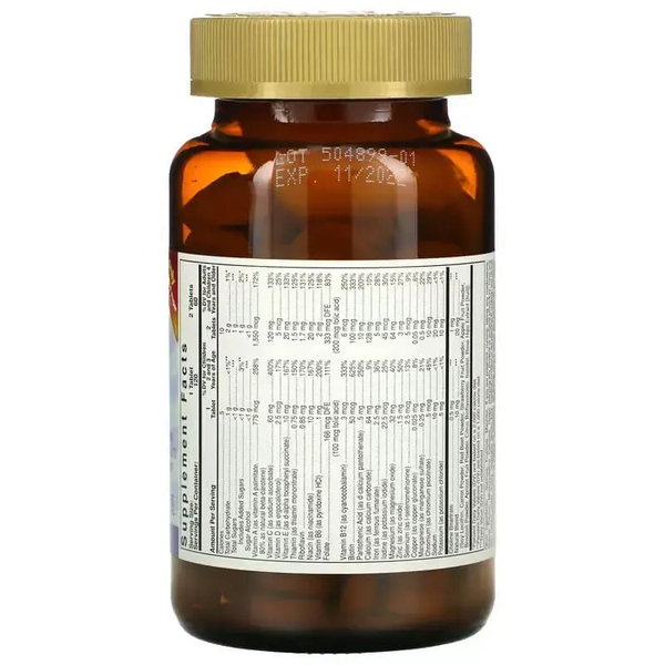 Solgar Kangavites Complete Multivitamin & Mineral 120 Chewable Tablets SOL-01016 фото
