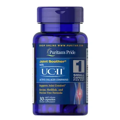Puritan's Pride UC-II 40 mg 30 caps 55723 фото