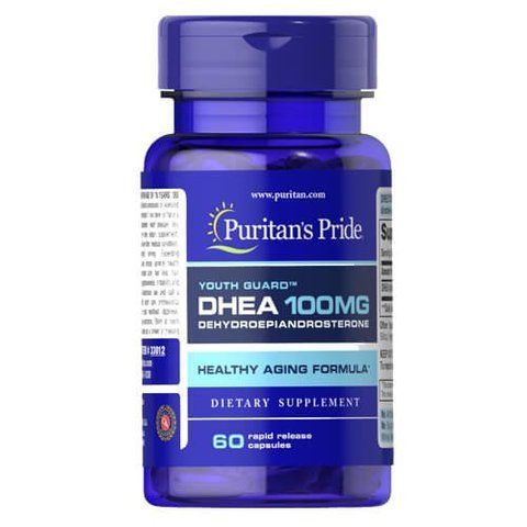 Puritan's Pride DHEA 100 mg 60 caps 33012 фото