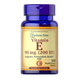 Puritan's Pride Vitamin E-200 IU 100 softgels 01760 фото
