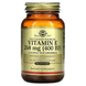Solgar Vitamin E 268 mg (400 IU) d-Alpha Tocopherol 100 Softgels SOL-03521 фото