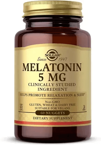 Solgar Melatonin 5 mg 60 tab SOL-01936 фото