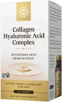 Solgar Collagen Hyaluronic Acid Complex 30 tab SOL-01417 фото