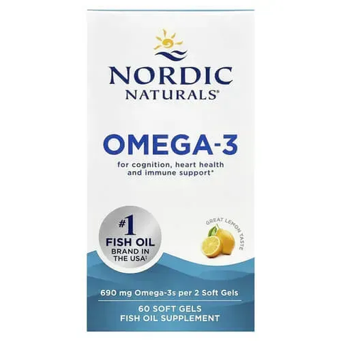 Nordic Naturals Omega-3 690 mg 60 softgels NOR-01760 фото