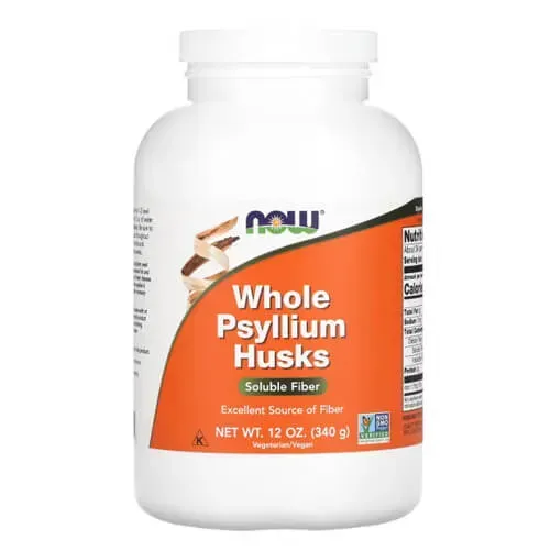 NOW Whole Psyllium Husk 340 грам NOW-05980 фото