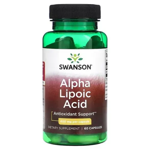 Swanson Alpha Lipoic Acid 600 mg 60 caps SWU167 фото