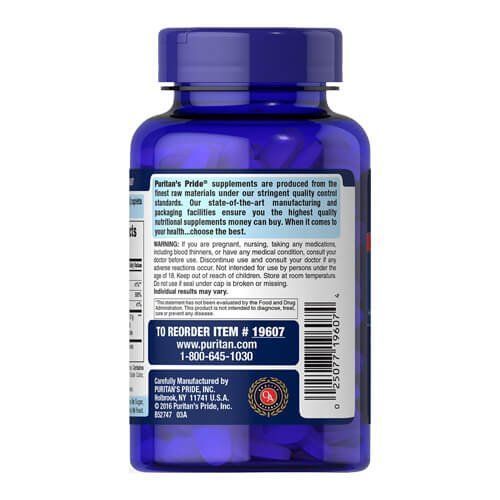 Puritan's Pride Advanced Glucosamine Chondroitin with Vitamin D3 80 tab 19607 фото