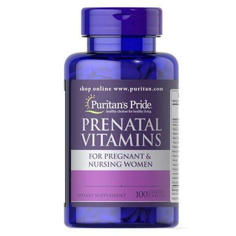 Puritan's&nbsp;Pride Prenatal Vitamins 100 tab 03700 фото