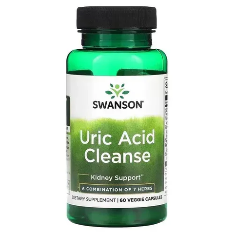 Swanson Uric Acid Cleanse 60 caps SWU849 фото