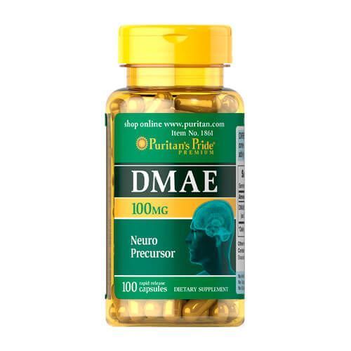 Puritan's Pride DMAE 100 mg 100 caps 01861 фото