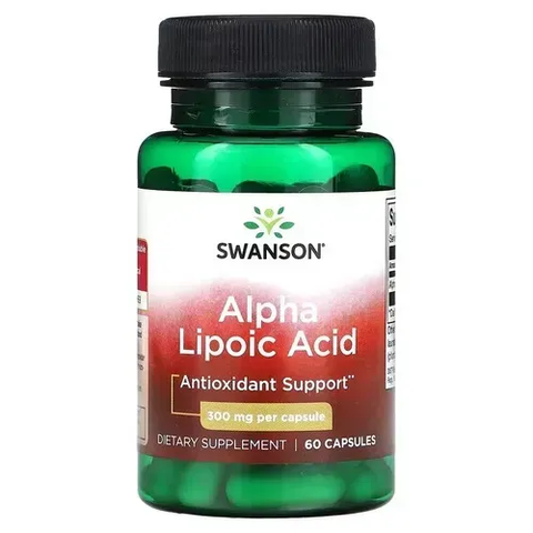 Swanson Alpha Lipoic Acid 300 mg 60 капсул SWU136 фото