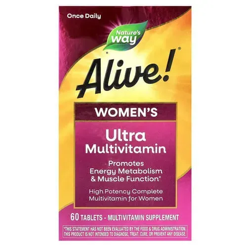 Nature's Way Alive! Women's Ultra Potency Complete Multivitamin 60 tab NWY-15686 фото