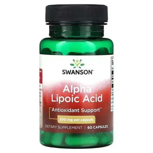 Swanson Alpha Lipoic Acid 300 mg 60 caps SWU136 фото