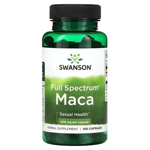 Swanson Maca Full Spectrum 500 mg 100 caps SW961 фото