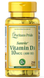 Puritan's Pride Vitamin D3 400 IU 250 tab 1143 фото