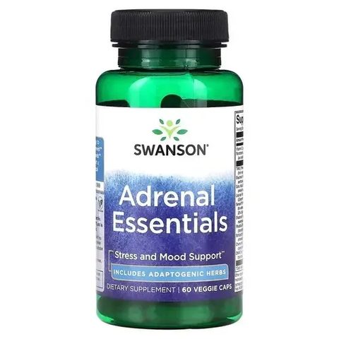 Swanson Adrenal Essentials 60 caps SWC086 фото