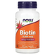 NOW Biotin 5,000 mcg 60 caps NOW-00471 фото